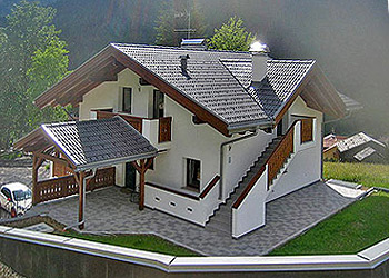 Bytě - Soraga di Fassa - Zvenčí - v létě - Photo ID 1187