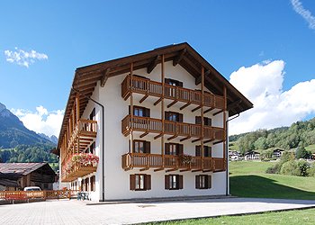 Wohnung - Moena - Außenansicht Sommer - Photo ID 1213