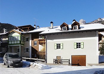 Wohnung - Campitello di Fassa - Außenansicht Winter - Photo ID 1413