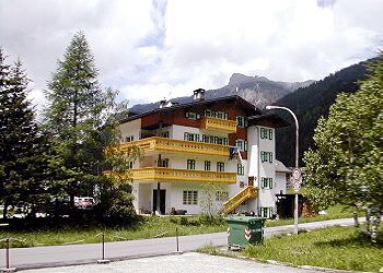 Apartment in Canazei. Exterior home Cesa Planch on Cablecar