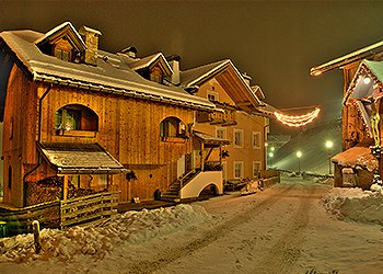 Wohnung - San Giovanni di Fassa - Vigo - Außenansicht Winter - Photo ID 1523