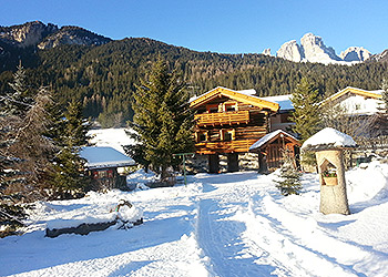 Bytě - Campitello di Fassa - Zvenčí - v zimě - Photo ID 1544