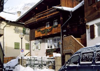 Apartment in Canazei. Tobià de Vale in winter