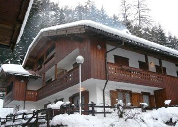 Bytě - Mazzin di Fassa - Zvenčí - v zimě - Photo ID 1746