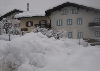 Wohnung - Soraga di Fassa - Außenansicht Winter - Photo ID 1749