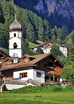 Wohnung - Penia di Canazei - Außenansicht Sommer - Photo ID 1794