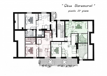 Residence a Canazei. Secondo piano