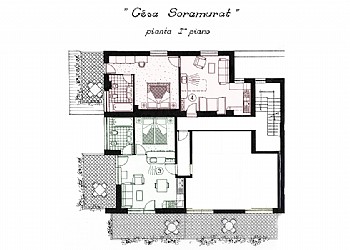 Residence a Canazei. Primo piano