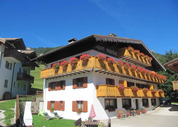 Wohnung - Vigo di Fassa - Außenansicht Sommer - Photo ID 1980