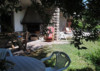 Wohnung - Moena - Garten - Photo ID 2075