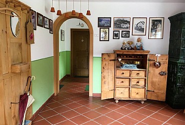 Appartamento a Canazei. entrata comune