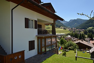 Wohnung - Moena - Außenansicht Sommer - Photo ID 2759