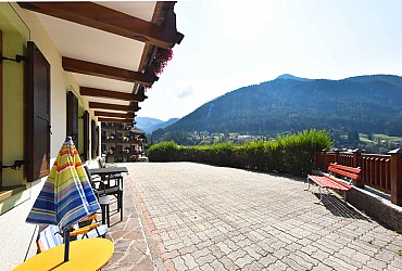 Wohnung - Moena - Garten - Photo ID 2830