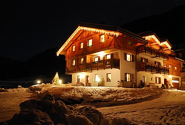 Wohnung - San Giovanni di Fassa - Pozza - Außenansicht Winter - Photo ID 2913