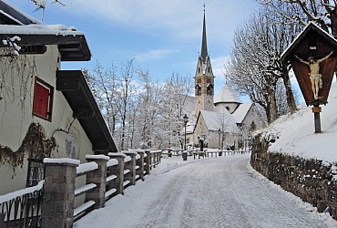 Bytě - Moena - Zvenčí - v zimě - Photo ID 3014