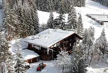 Residence - Canazei - Außenansicht Winter - Photo ID 3085