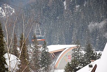 Bytě - Campitello di Fassa - Zvenčí - v zimě - Photo ID 3094