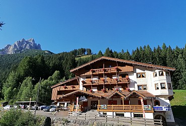 Wohnung - San Giovanni di Fassa - Pozza - Außenansicht Sommer - Photo ID 3242