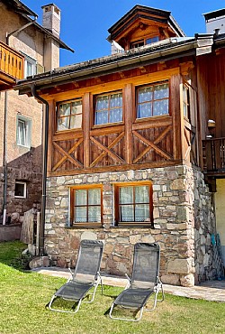 Wohnung - Soraga - Außenansicht Sommer - Photo ID 3386