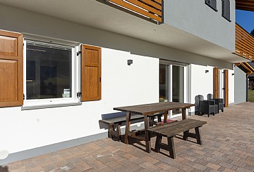 Apartmanu - San Giovanni di Fassa - Pera - Vrt - Photo ID 3418