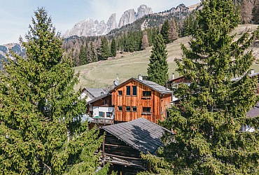 Bytě - Campitello di Fassa - Zvenčí - v létě - Photo ID 3529