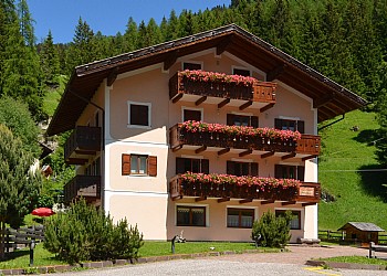 Cèsa Struta - Canazei - LOCATED IN THE HISTORIC CENTER OF CANAZEI, IN A QUIET AAND SUNNY AREA, WITH GARDEN AND PRIVATE CAR PARKING. 
IN 3/4 MINUTES ON FOOT YOU REACH THE CENTER OF THE VILLAGE AND THE CABLEWAY TO THE SKIRUNS.
ALL THE APPARTAMENTS HAVE CENTRAL HEATING, REFRIGERATOR, ELECTRIC OVEN, DISHWASHHER MACHINE, SAFE, BANKETS, QUILTS AND PILLOWS.
THE HOUSE HAS ALSO A SKI AND SKIBOTTS DEPOSIT.