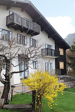 Apartment in Soraga di Fassa. The apartments are located in Alice Barbida area at the foot of the Roda di Vael and south-east, with views of Alpe Lusia ski area of reference for the country of Soraga, reachable with a comfortable ski bus service that stops 10 meters from home. In summer you can enjoy the garden at guests' disposal, the large sun terrace with adjacent barbecue area. Each apartment has a parking space reserved for the car park below the house, satellite TV, washing machine, wireless, ski, sports equipment and pushchairs, cot and highchair.