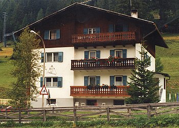 Ferienwohnungen San Giovanni di Fassa - Pera: Casa Brunel - Mario Brunel