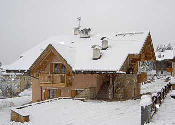 Bytě - Soraga di Fassa - Zvenčí - v zimě - Photo ID 713