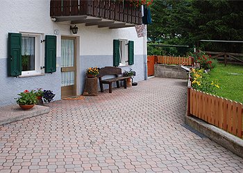Appartamento a San Giovanni di Fassa - Pozza. Ingresso dell'appartamento.