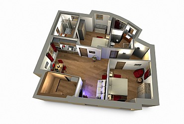 Apartment in Moena fraz. Forno - Vivana - Photo ID 11008