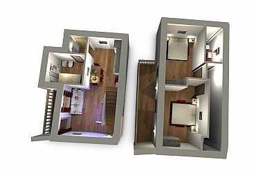 Apartment in Moena fraz. Forno - Salvan - Photo ID 11010