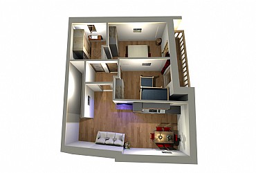 Apartment in Moena fraz. Forno - Re Laurin - Photo ID 11011
