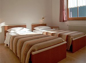 Appartamento a Mazzin di Fassa. CAMERA DOPPIA CON AMPIO ARMADIO