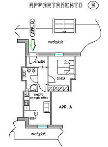 Wohnung - Canazei - B  Pordoi - Photo ID 1586