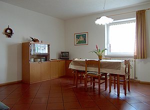 Appartamento a Canazei. PARTE DEL SOGGIORNO.