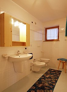 Apartment in San Giovanni di Fassa - Vigo. bathroom
