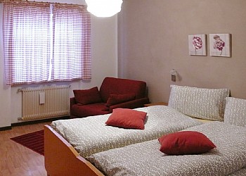 Ciasa Piaz de Pavarin - Double room with sofa bed