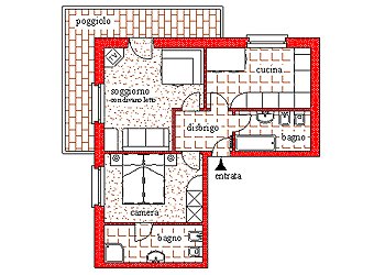 Wohnung - Alba di Canazei - Colac - Photo ID 3680