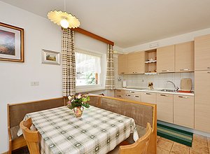 Appartamento a Canazei. Cucina soggiorno 