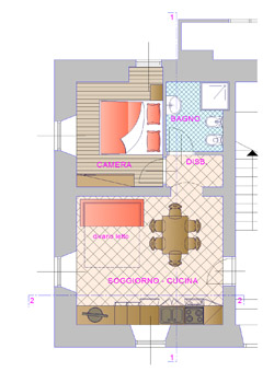 Appartamento a Moena - Tipologia 1 - ID foto 4969