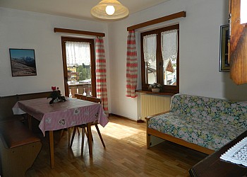 Appartamento a Canazei. Salotto