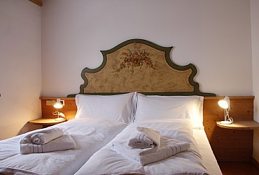 Wohnung - Moena. Doppelbettzimmer.