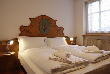 Wohnung - Moena. Doppelbettzimmer.