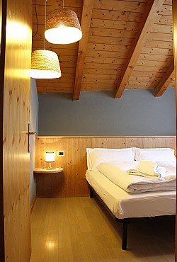 Wohnung - Moena. Doppelbettzimmer.