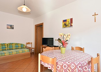 Appartamento a San Giovanni di Fassa - Vigo. SOGGIORNO