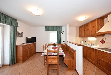 Apartment in Canazei - TRILO 2 BAGNI - Photo ID 7285