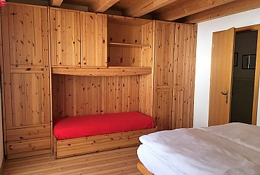 Appartamento a Canazei. la stanza dispone anche di un letto singolo