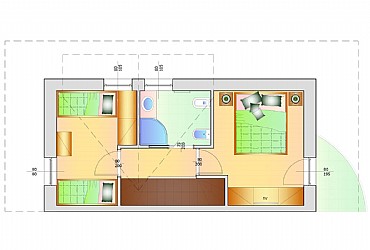 Appartamento a San Giovanni di Fassa - Pera - App. Gardeccia - ID foto 7918