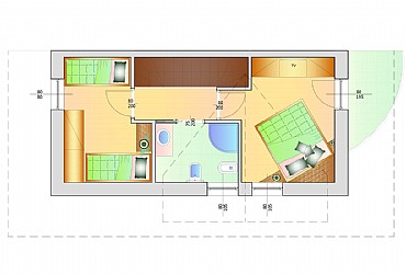 Wohnung - San Giovanni di Fassa - Pera - App. Jumela - Photo ID 7920